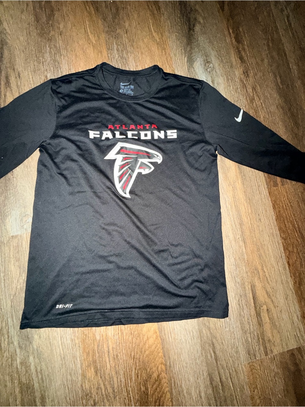 Nike Black Atlanta Falcons Long-Sleeve Performance Shirt